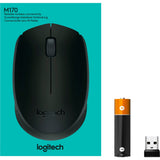 Logitech b170 mus (sort, trådløs)