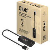 Club 3D HDMI+ Micro USB til USB-C adapter (sort)