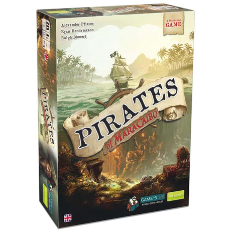 European player network pirates of maracaibo brætspil (engelsk, 1 - 4 spillere, 90 minutter, fra 13 år)