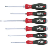 Wiha skruetrækkersæt 530hk6 | 6-delt slot ph | multi-komponent håndtag | 6-sidet klingefastgørelse | 1 stk - 21250