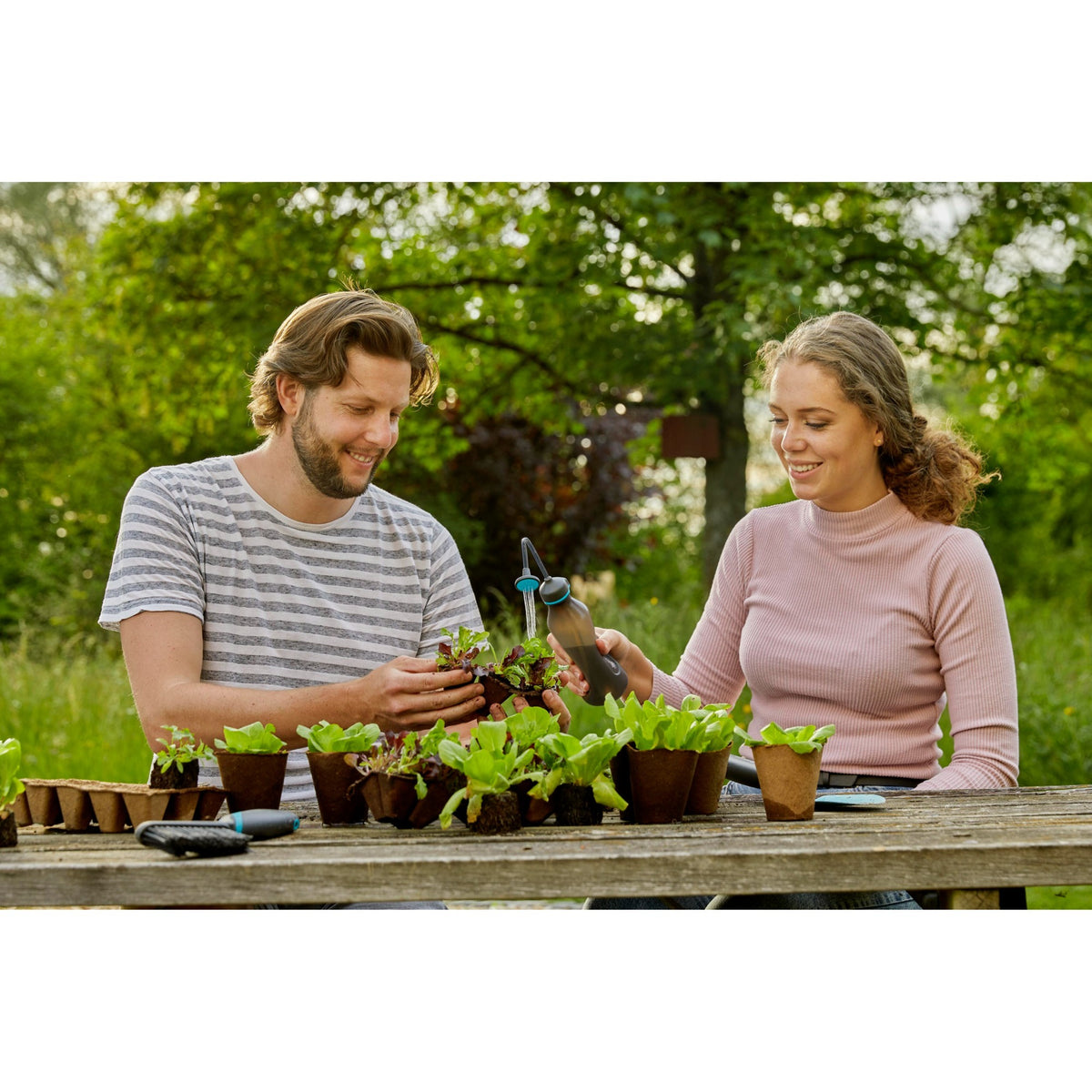 Gardena blød sprøjte plantesprøjte (grå, 11102-20, 0,45 l)