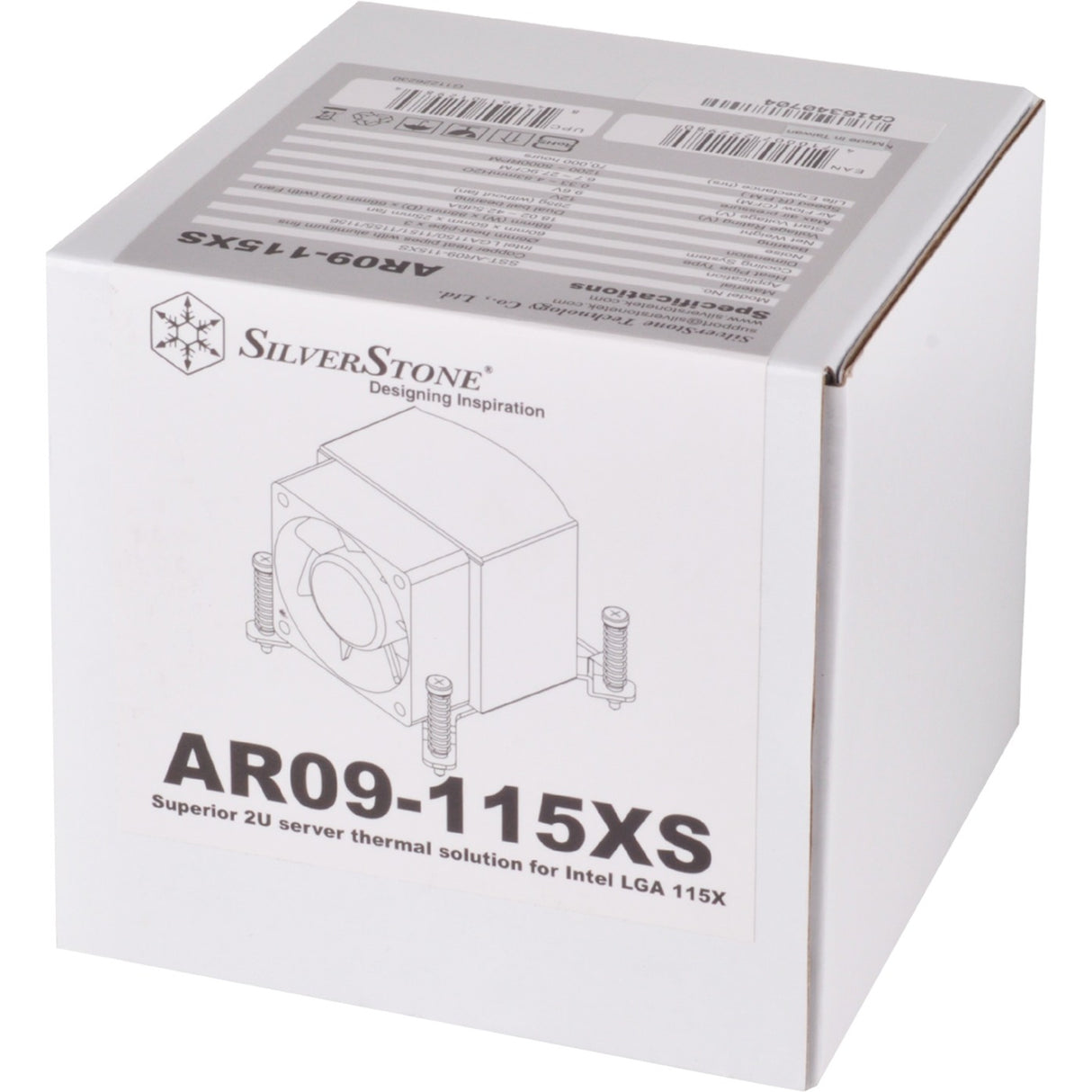 Silverstone ar09-115xs cpu køler