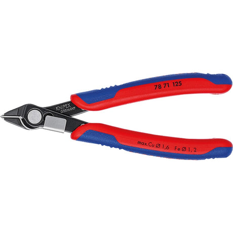Knipex 7871125 super-knips præcision side skære tang - elektronik - 125mm