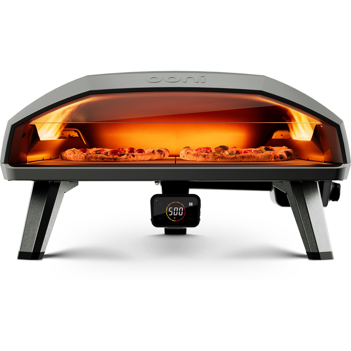 Ooni koda 2 max gasdrevet pizzaovn pizzaovn (20" pizza, dobbelt-zone madlavning)