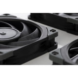 Noctua nf-a12x25 pwm chromax.black.swap case ventilator (sort, 120 x 120 x 25 mm)
