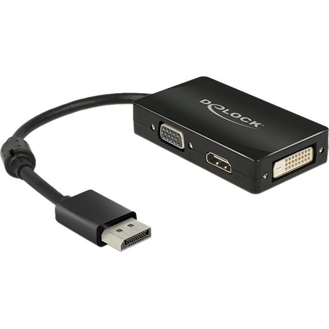 Delock skærmport > vga hdmi dvi adapter (sort)