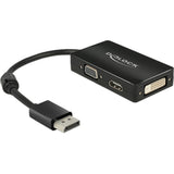 Delock skærmport > vga hdmi dvi adapter (sort)