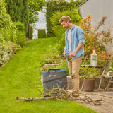 Gardena beskæringssaks premiumcut pro til tørt træ med amboltsnit (grå turkis, 24 mm skærediameter)