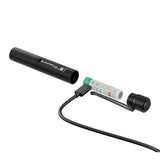 Ledlenser p2r lommelygte (sort, 200 lm, 6000-7500k)