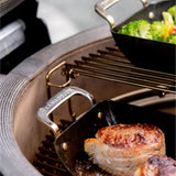 Kamado Joe Karbon Steel Half Moon Pan Set Stegepande
