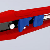 Knipex cutix universal knivboksskærer (rød blå, inkl. 2 knivblade)