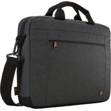 Case logic era 14 bærbar attaché eraa-114-obsidian bærbar taske (mørkegrå)