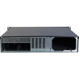 Inter-tech 2u-2098-sk rackhus (sort | 2x USB-A)