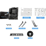 Msi Pro Z790-P WiFi Socket 1700 bundkort (sort, RAID, 2,5 GB-LAN, WiFi 6e, BT, lyd, ATX)