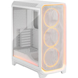 Fractal design meshify 3 ambience pro rgb midi tårnhus (hvid | 2x usb-a | 1x usb-c | rgb | hærdet glas)