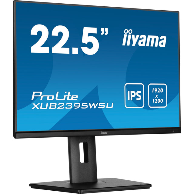 Iiyama prolite xub2395wsu-b5 22.5 skærm (sort, HDMI, skærmport, VGA, 2x USB-A, USB-B)