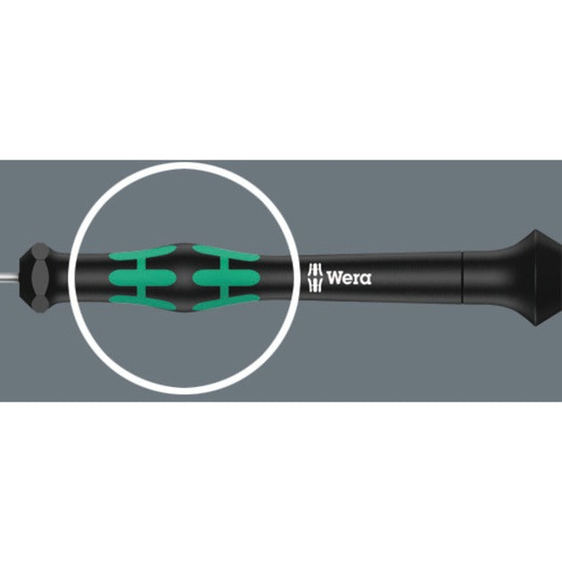 Wera compact micro 21 esd 1 skruetrækker (sort grøn, til elektriske apparater)