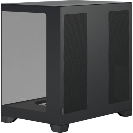 Fractal design pop 2 vision rgb midi tower behuizing (zwart | 1x usb-a | 1x usb-c | rgb | tempered glass)