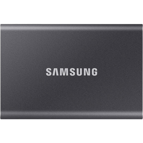 Eksternt SSD-drev Samsung grå 57 mm x 85 mm x 8 mm