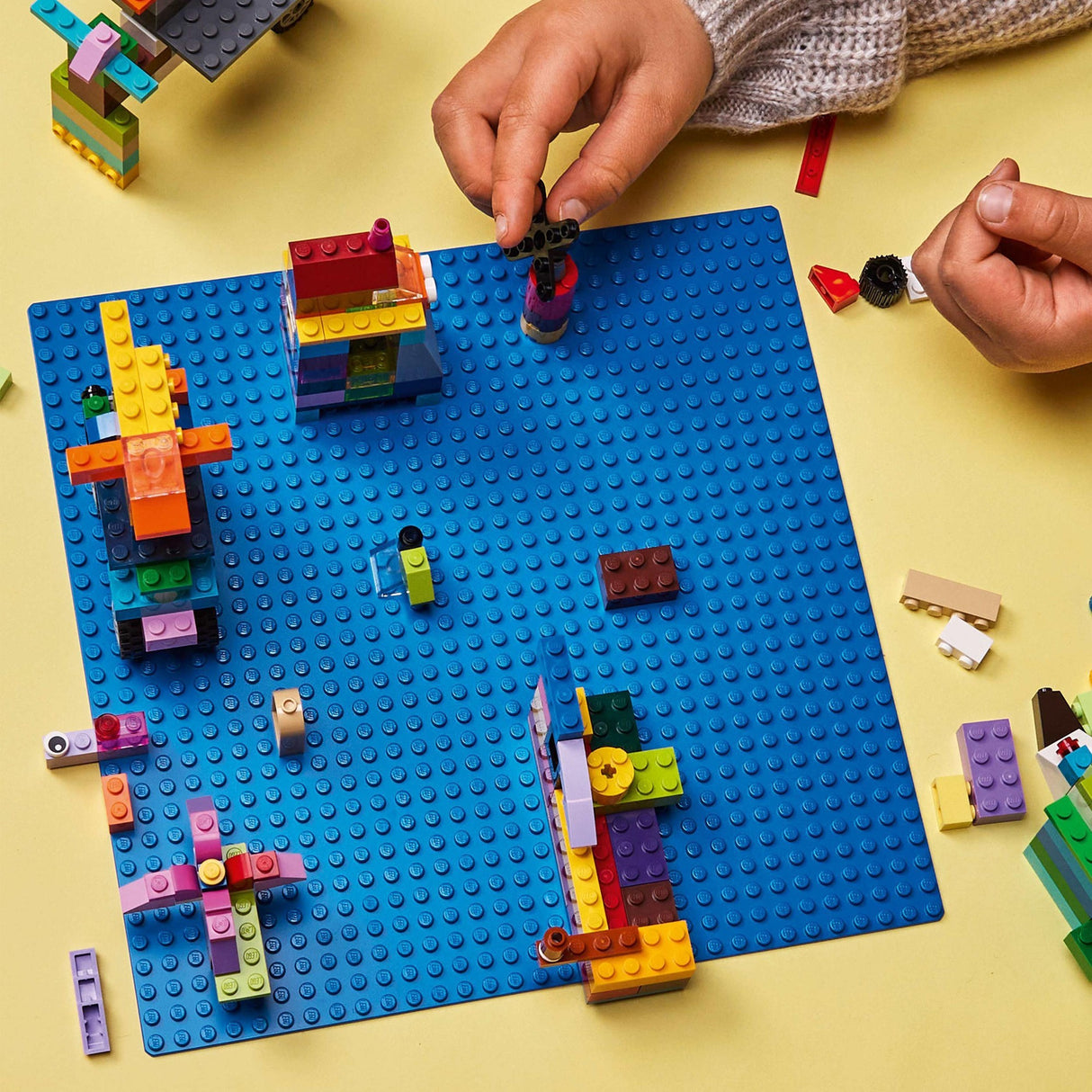 Lego klassisk blå byggeplade - 11025