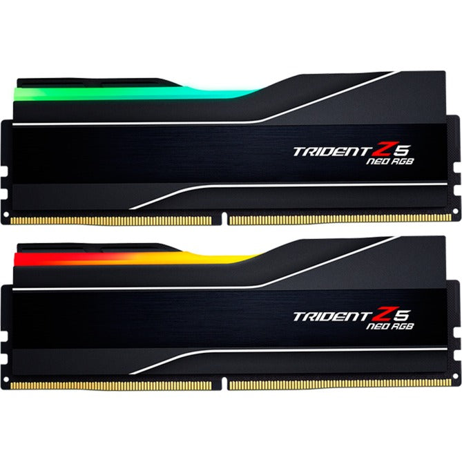 G.skill trident z5 neo rgb 32 gb ddr5-6000 (2x 16 gb) RAM (sort, f5-6000j3038f16gx2-tz5nr, expo)