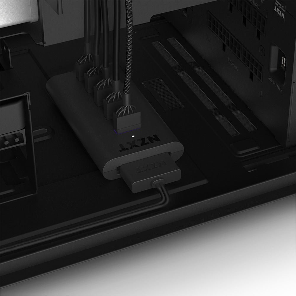 Nzxt intern USB-hub v3 (sort)