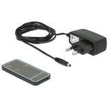 Delock displayport switch 2x 2 displayport ind til 1x 2 displayport out (sort)