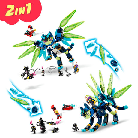 Lego dreamzzz - zoey og zian katteuglen byggelegetøj (71476)