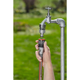 Gardena premium slangetilslutning 13 mm (1 2 ) - 15 mm (5 8 ) (grå sølv, 18255-50)