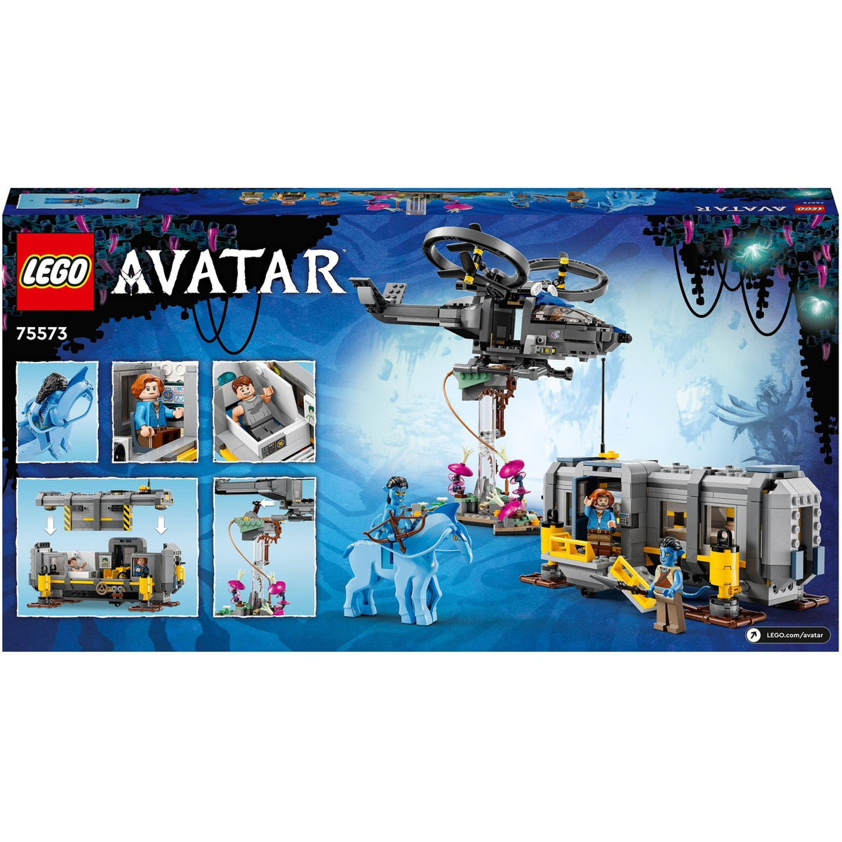 Lego avatar - flydende bjerge: site 26 rda samson byggelegetøj (75573)
