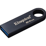 Kingston Data Traveler SE9 G3 64 GB USB-stick (mørkegrå, ke-u2x64-1ac, USB-A 3.2 (5 GBit s))