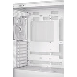 Asus tuf gaming gt302 argb midi tårnhus (hvid | 2x usb-a | 1x usb-c | rgb | hærdet glas)