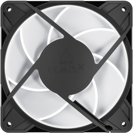 Arctic p12 pro a-rgb kabinet blæser (sort, 120 x 120 x 25 mm, pwm)