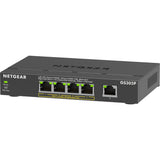 Netgear 5-ports poe+ gigabit ethernet soho unmanaged switch (gs305p) (sort)