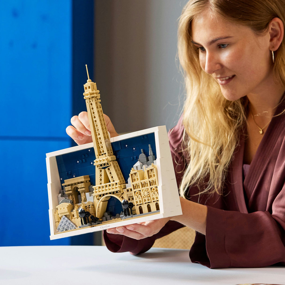 Lego ® arkitektur paris – kærlighedens by - 21064