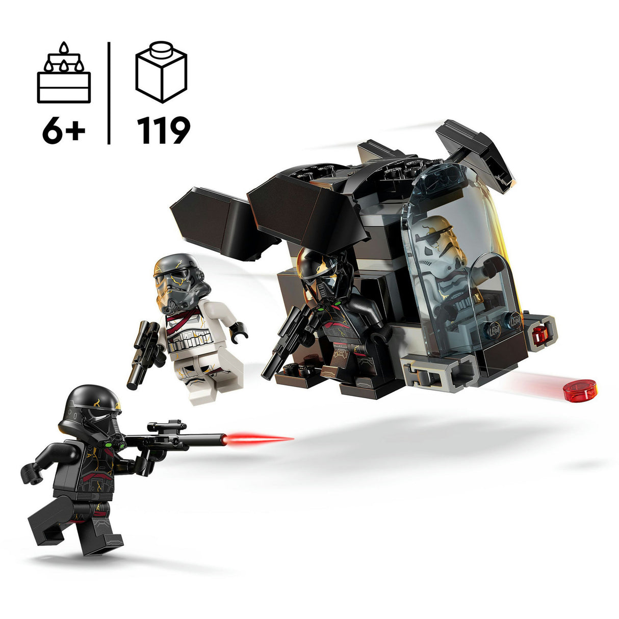 Lego star wars death trooper og night trooper kamppakkesæt - 75412