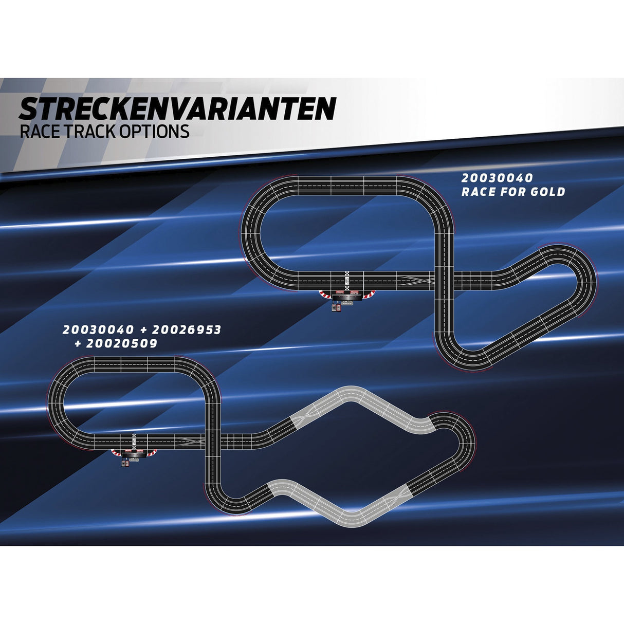 Carrera digital 132 - race for guld racerbane