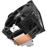 Sharkoon a50 CPU køler (sort, 4-benet PWM blæserstik)