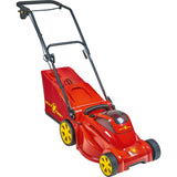 Wolf-garten Lycos 40 340 m 40 li-ion batteri plæneklipper (rød, batteri inkluderet)