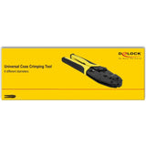 Delock universal coax crimptang (sort gul, 6 diametre)