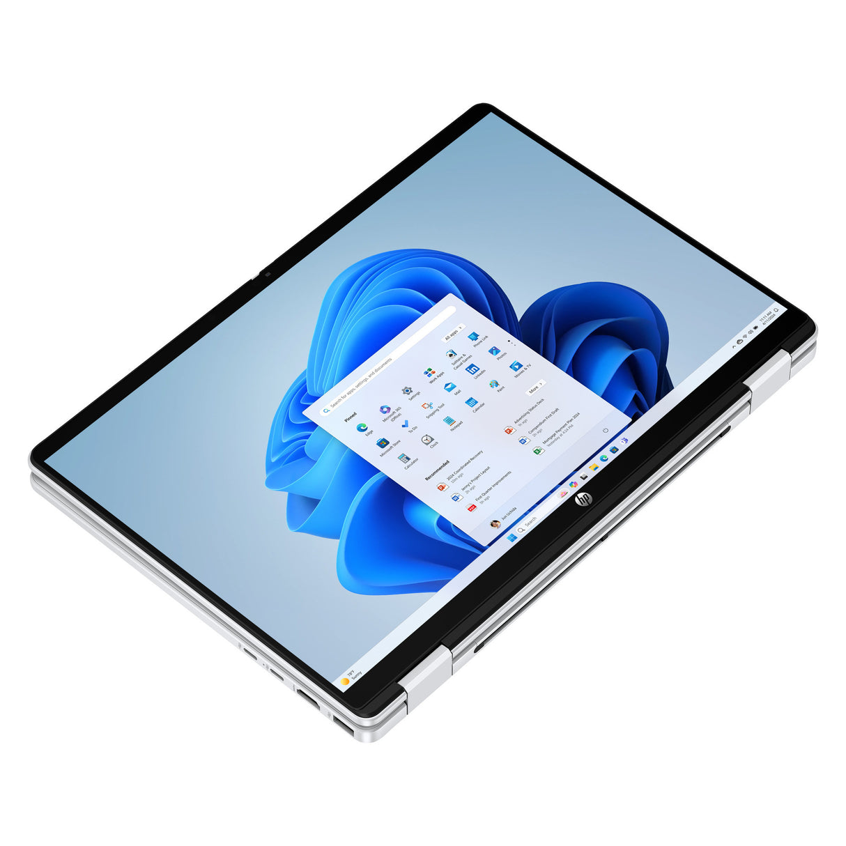 Hp omnibook 5 flip 2-in-1 14-fp0255ndx 14 laptop (zilver | core 5 120u | intel graphics | 16 gb | 512 gb ssd | touch)