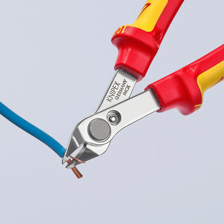 Knipex elektronisk super Knips® VDE 78 06 125 elektroniktang (rød gul)