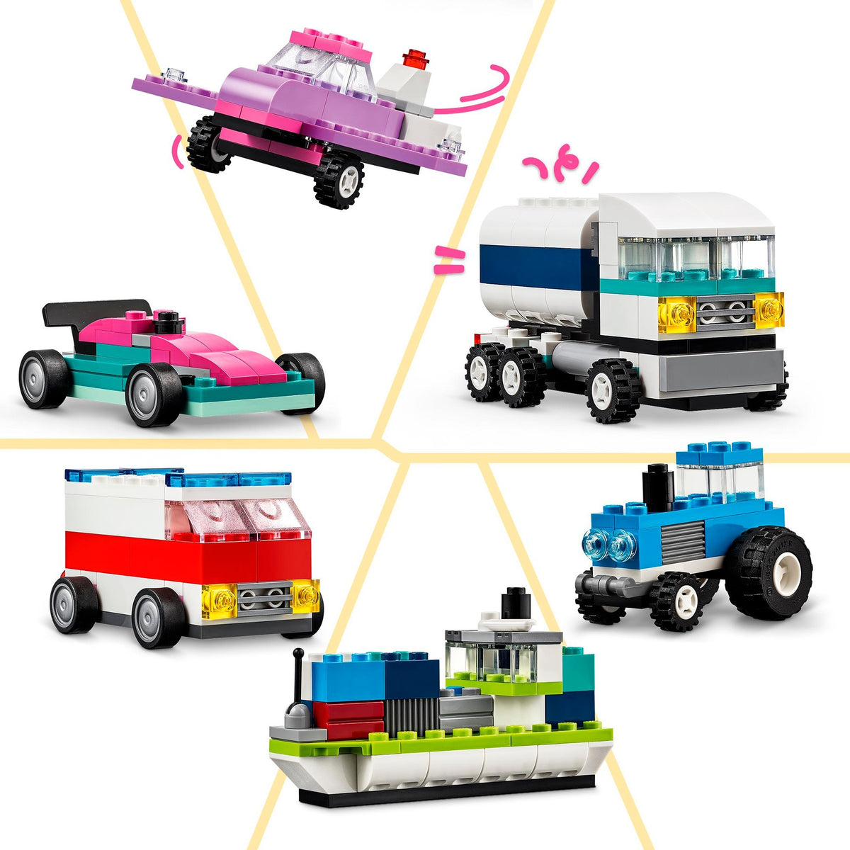 Lego klassiske kreative køretøjer - 11036
