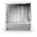 Nzxt h5 flow v2 midi tårnhus (hvid | 1x USB-A | 1x USB-C | hærdet glas)
