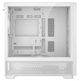 Antec flux midi tårnhus (hvid | 2x USB-A | 1x USB-C | hærdet glas)