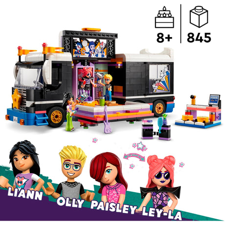 Lego friends - popstjerne tour bus byggelegetøj (42619)