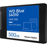 Wd blå sa510 500gb ssd (s500g3b0a, sata 600)