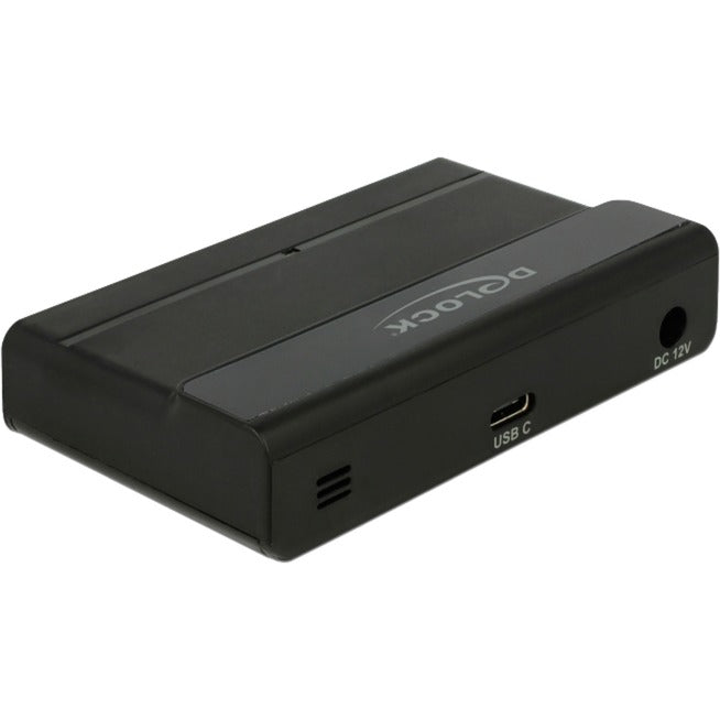 Delock external USB 3.2 gen 2 4 port hub 10Gbps USB hub (black)