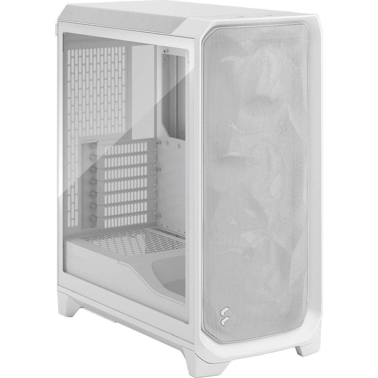 Fractal design meshify 3 midi tårnhus (hvid | 2x USB-A | 1x USB-C | hærdet glas)