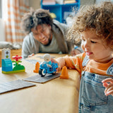 Lego Duplo 10471 blå politi motorcykel